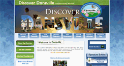 Desktop Screenshot of dansvillechamber.com